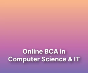 Online BCA in Computer Science and IT
